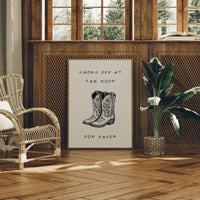 Floral Boots Speak Southern Charm
