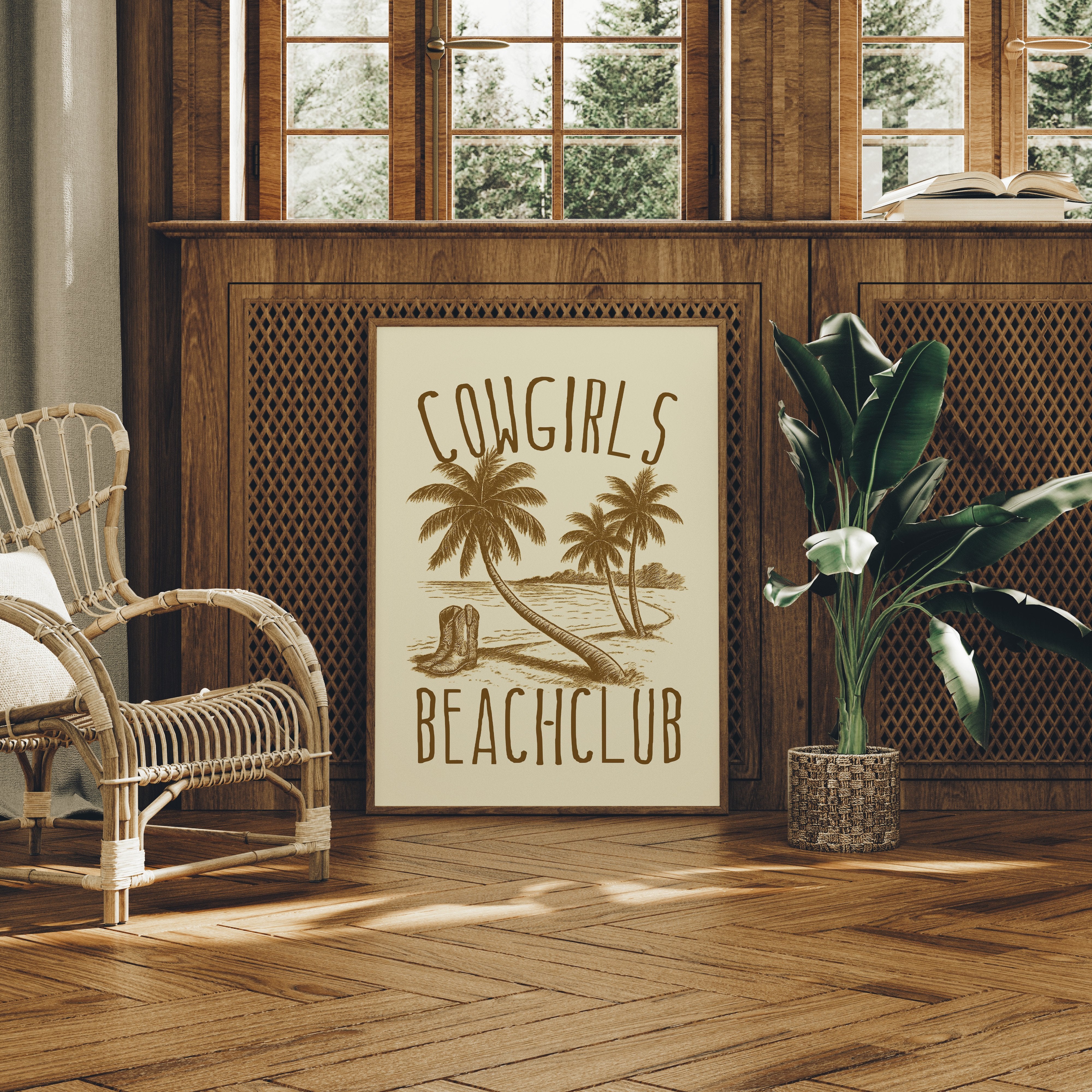 Boots Beneath Tropical Skies