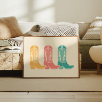 Pastel Boots March Forward Together