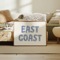 Blue Letters Find Ocean Home