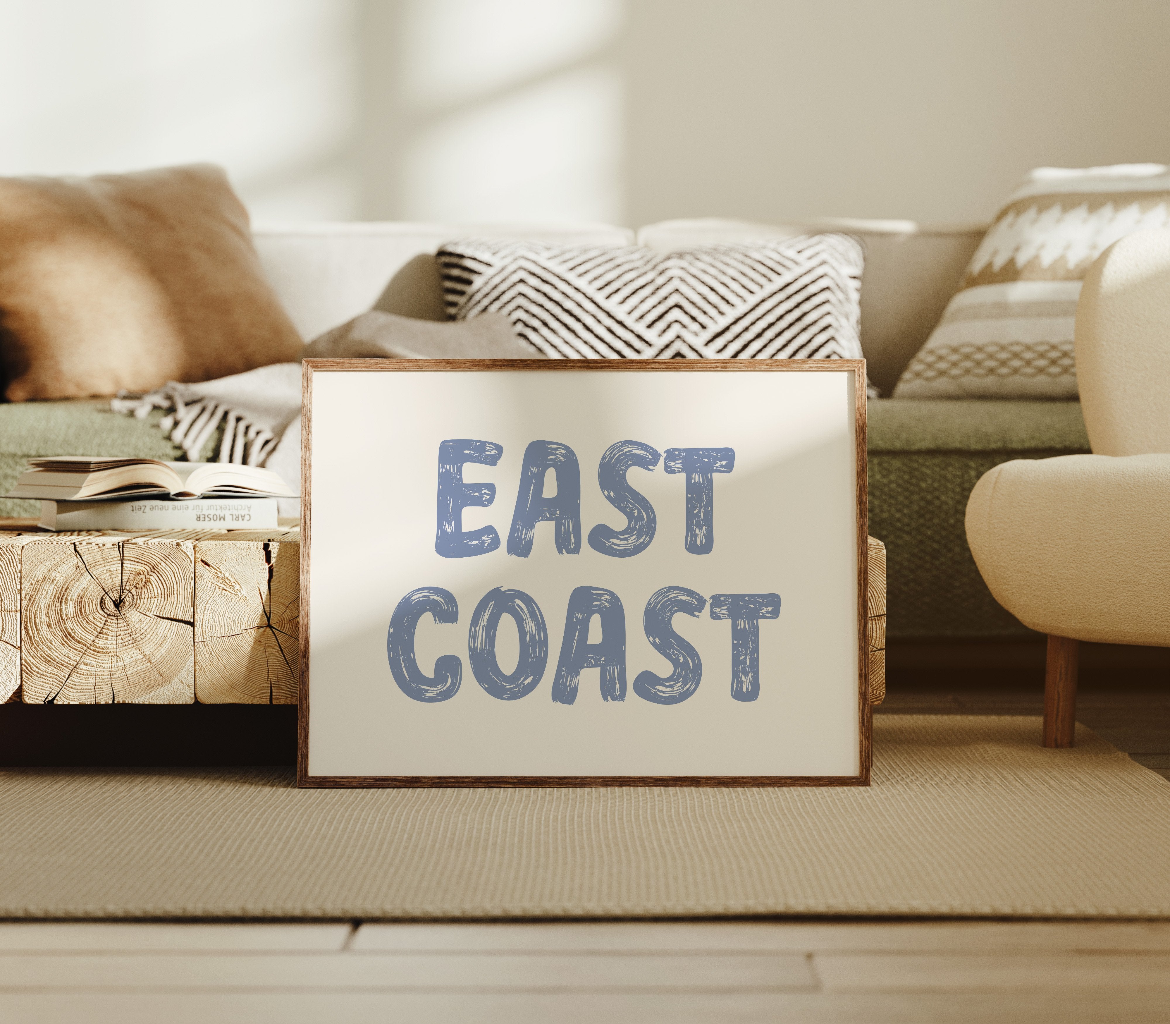 Blue Letters Find Ocean Home