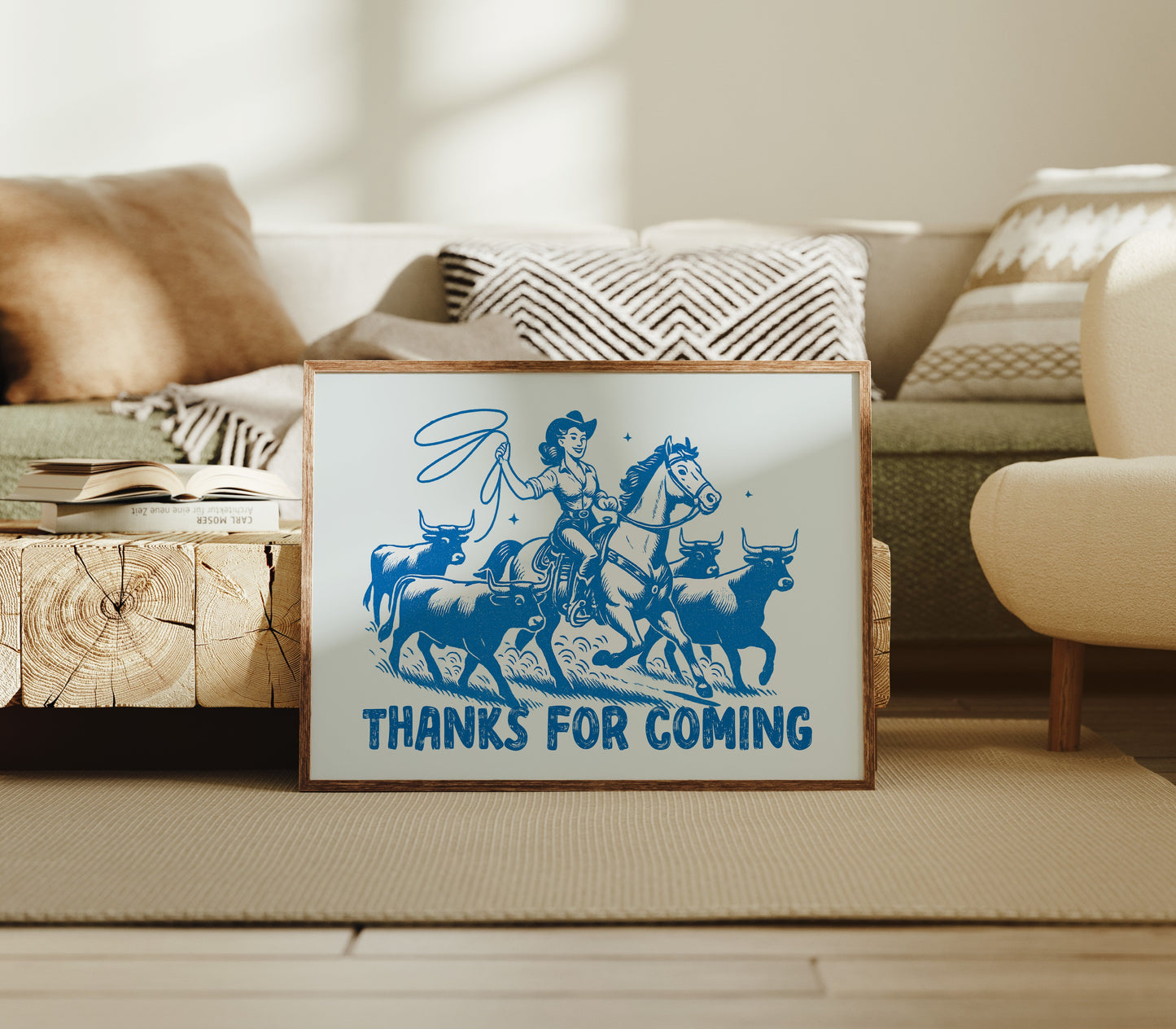 Blue Skies And Cattle Drives