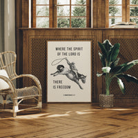 Faith Rides The Wild Frontier