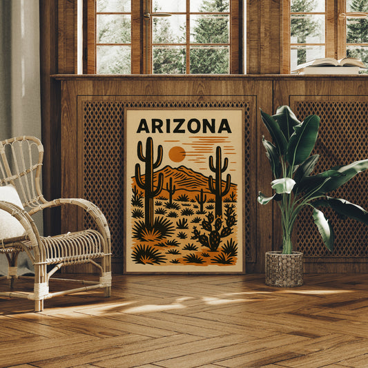 Saguaro Sunset Calls You Home