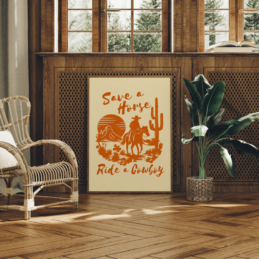 Sunset Trail Through Mesa Country