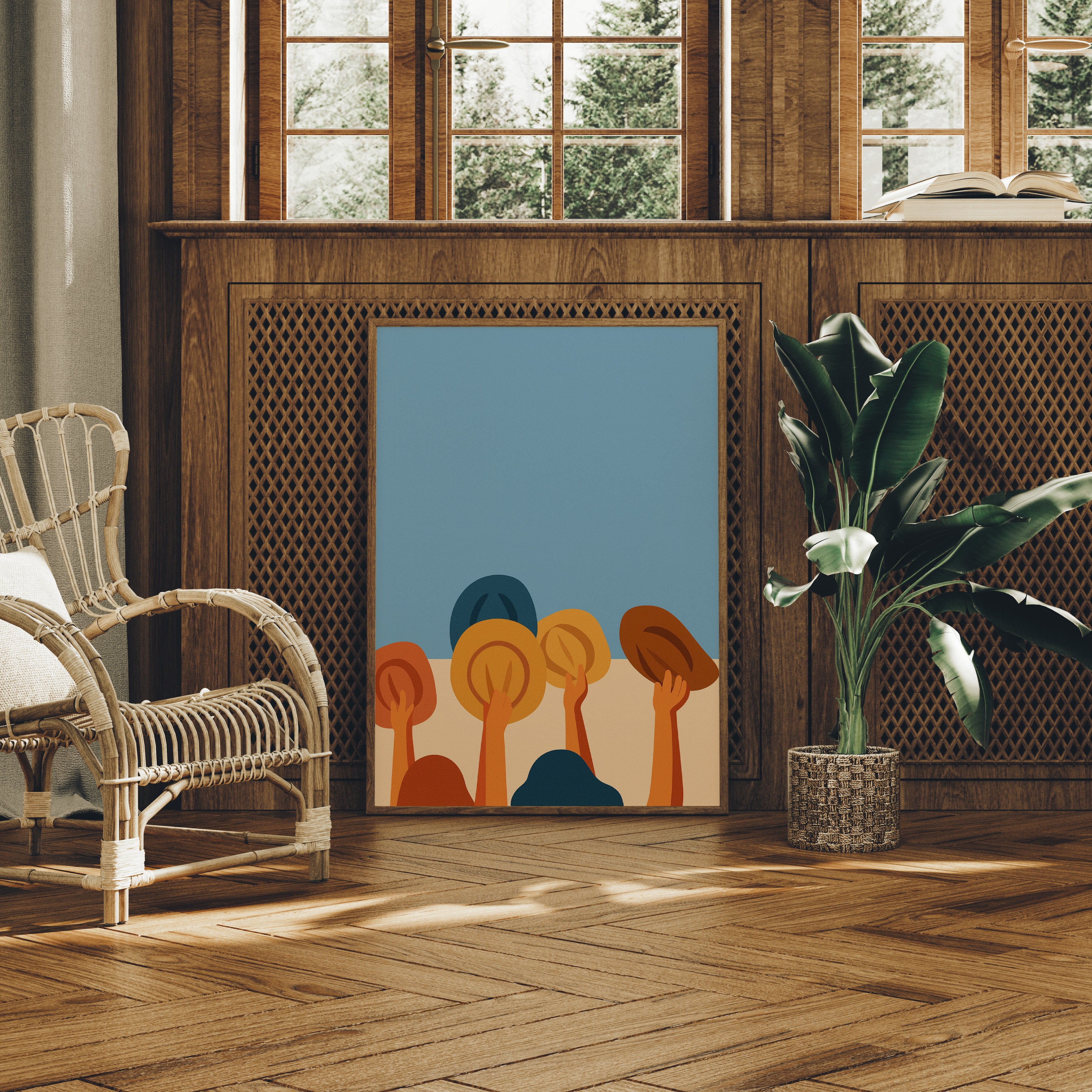 Autumn Hills Meet Clear Skies