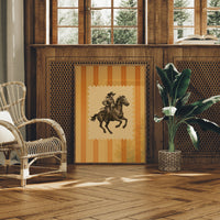 Frontier Spirit On Amber Stripes