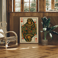 Modern Queen Sips Vintage Red