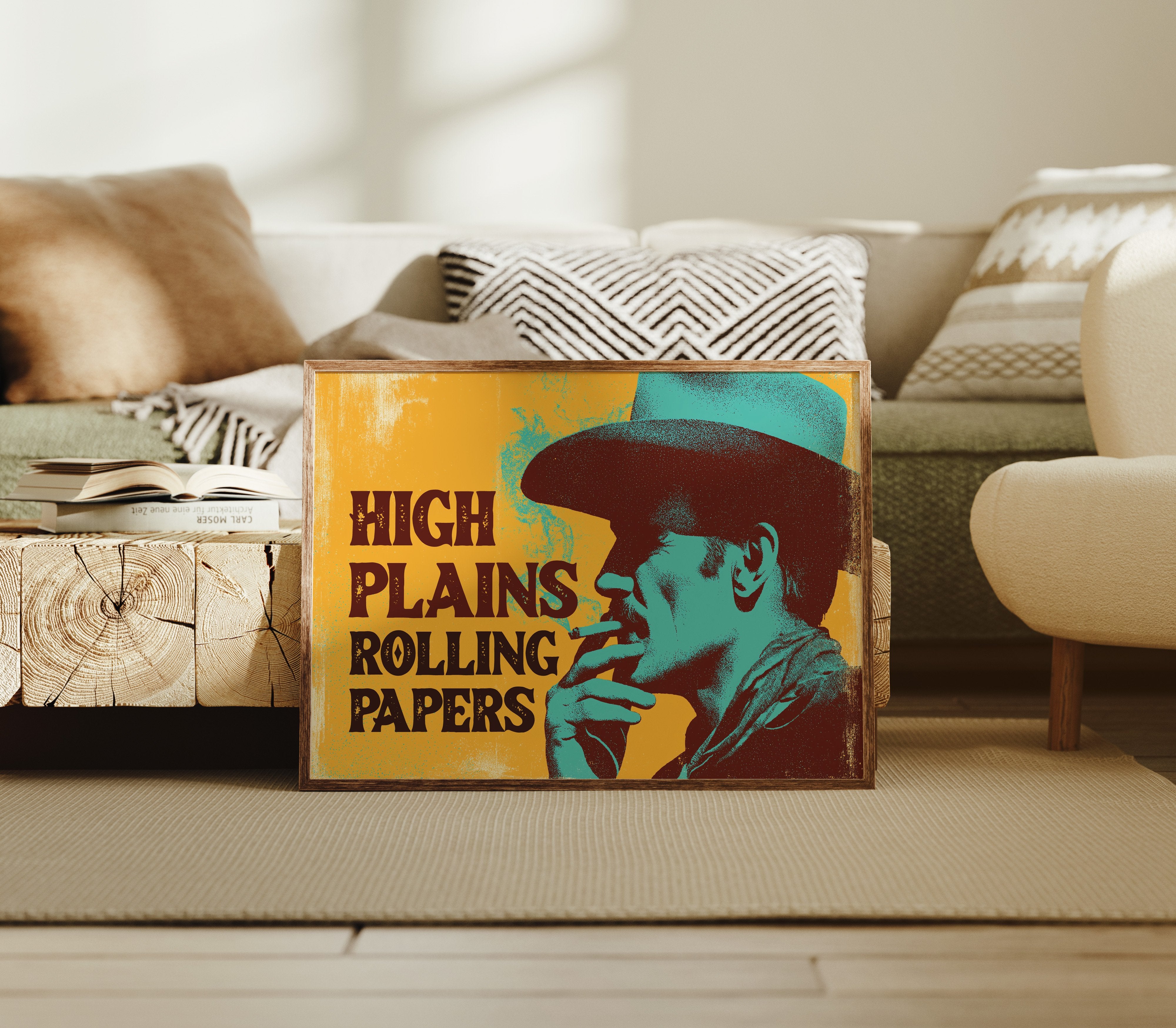 Smoke Rings In Turquoise Light