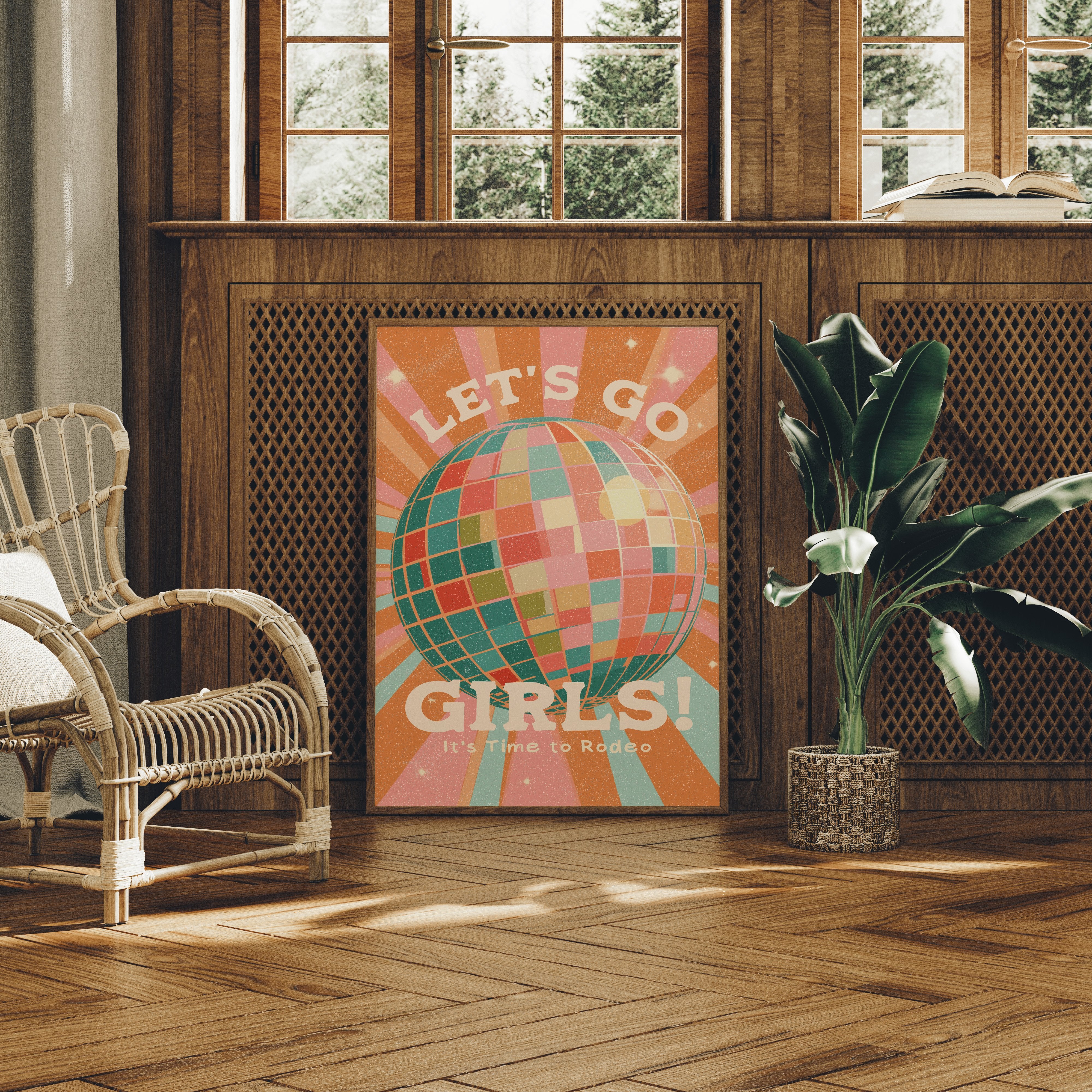 Disco Meets Desert Sunset Vibes