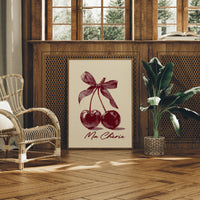 Sweet Burgundy Tied With Affection