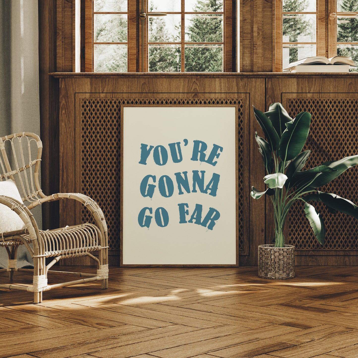 Bold Promise In Teal Waters