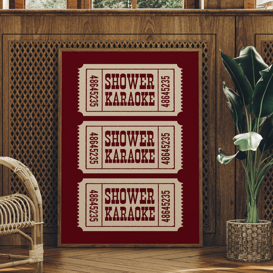 Bathroom Ballads On Display