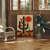 Serpent Dances Under Desert Sun