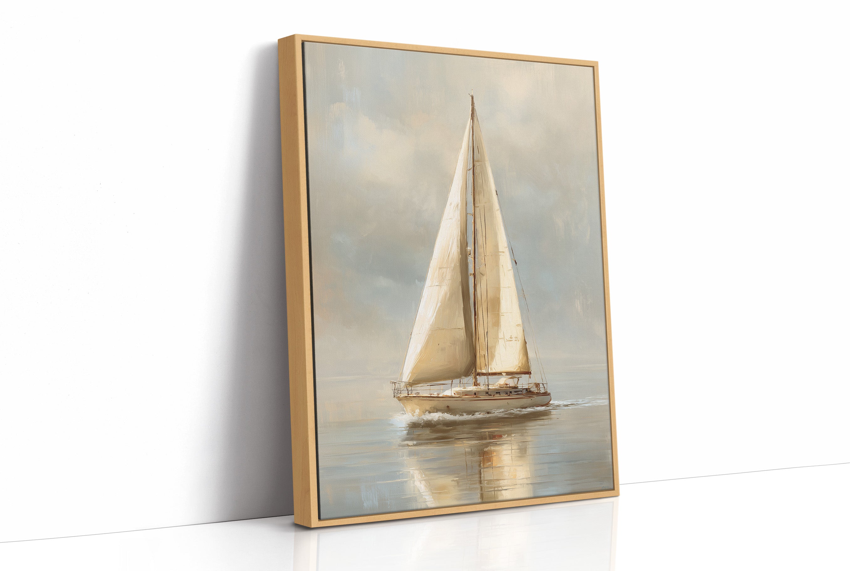 Soft Voyage On Misty Waters