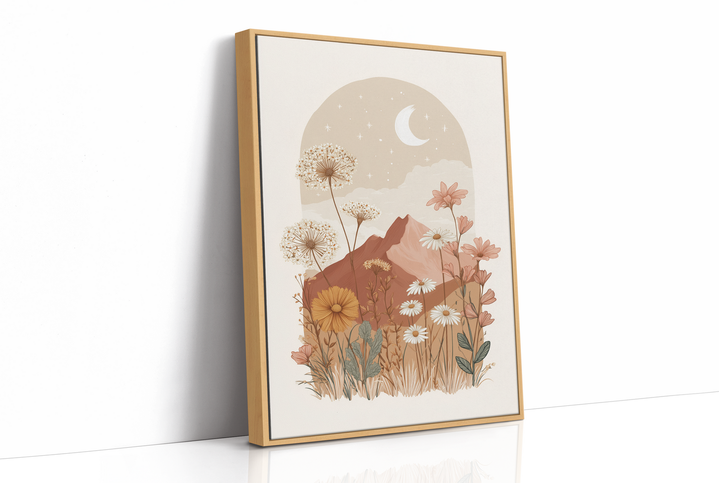 Moonlit Meadow's Terracotta Dreams