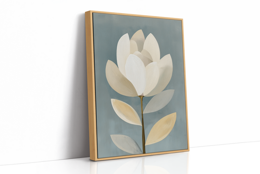 Ivory Blossom in Serene Stillness