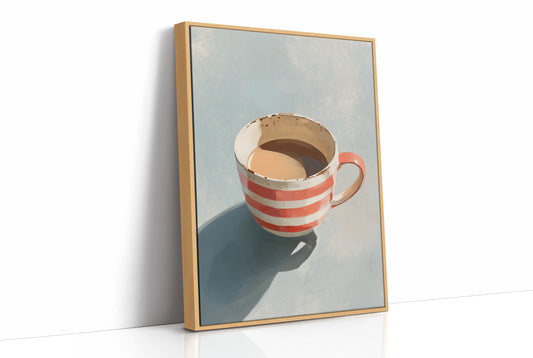 Morning Brew in Coral Stripes