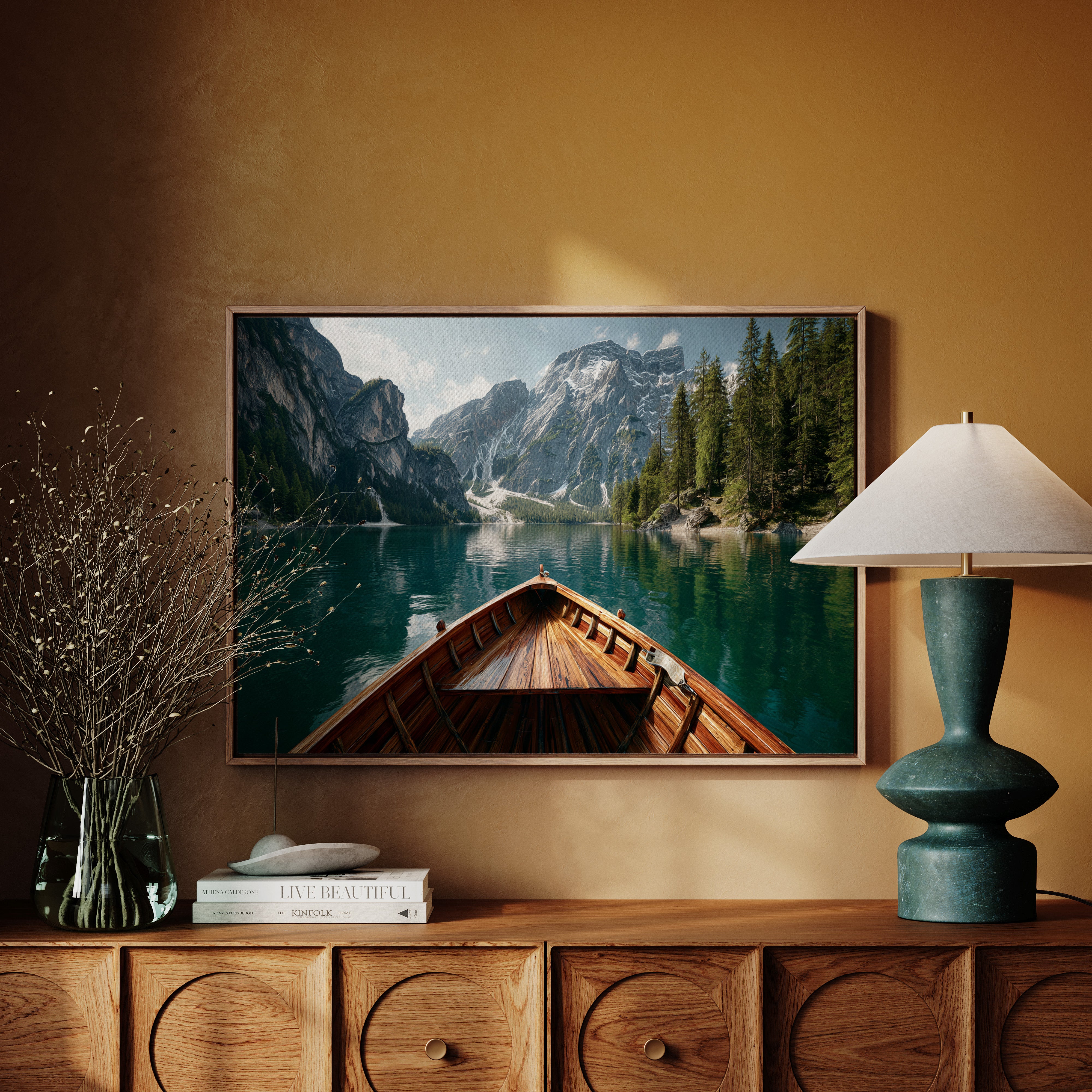 Wooden Boats Find Alpine Paradise