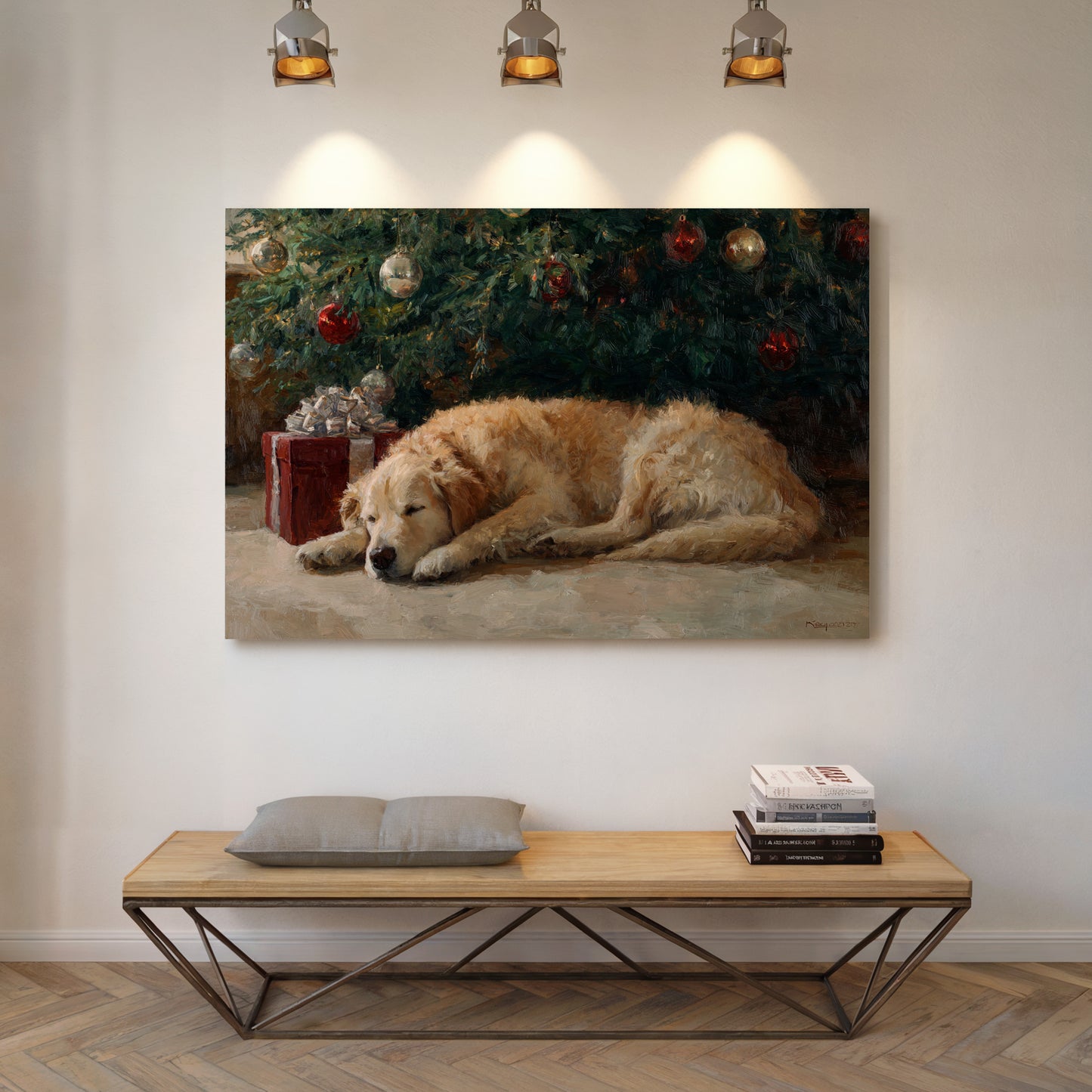 Beneath the Tree's Gentle Guard