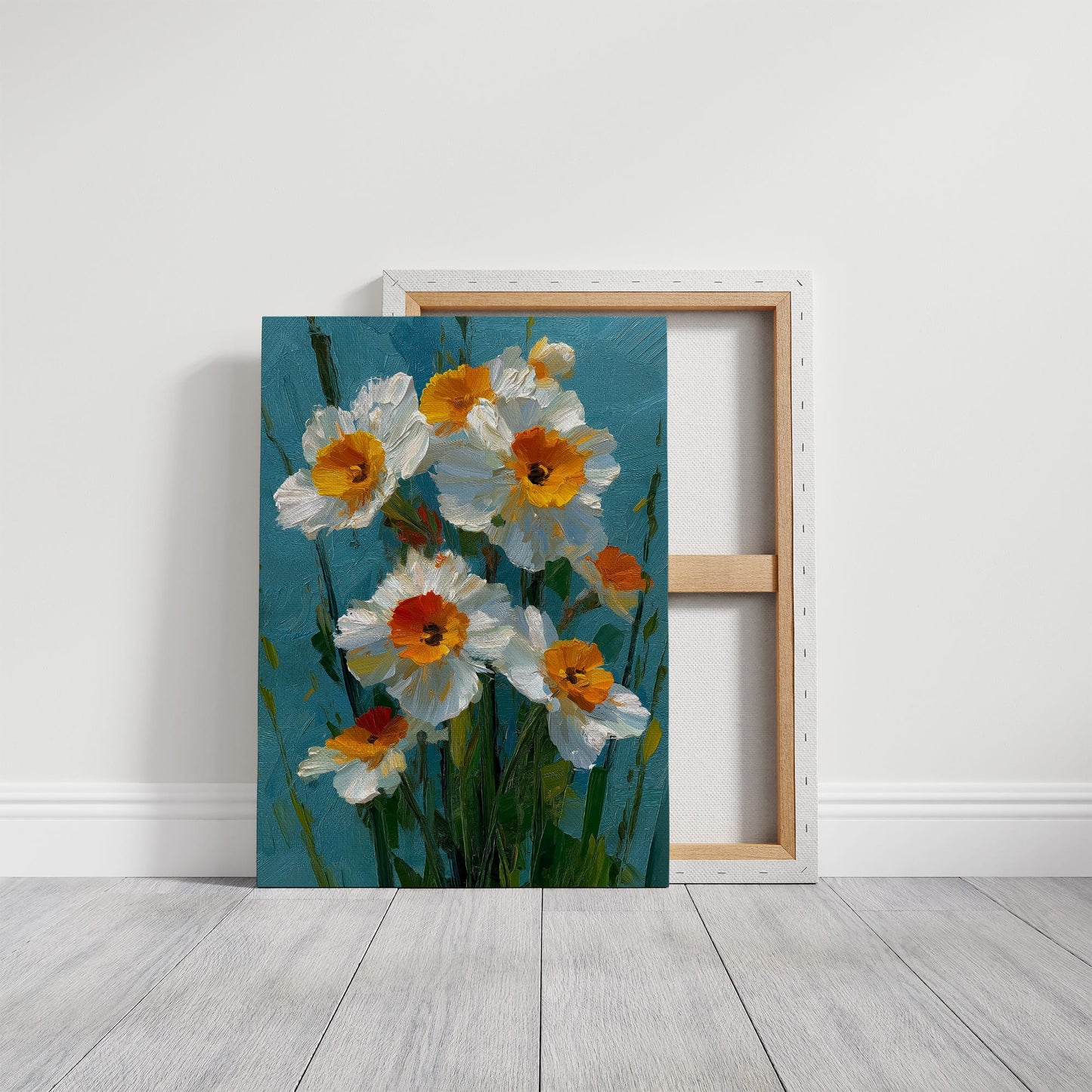 Daffodils on a Blue Day