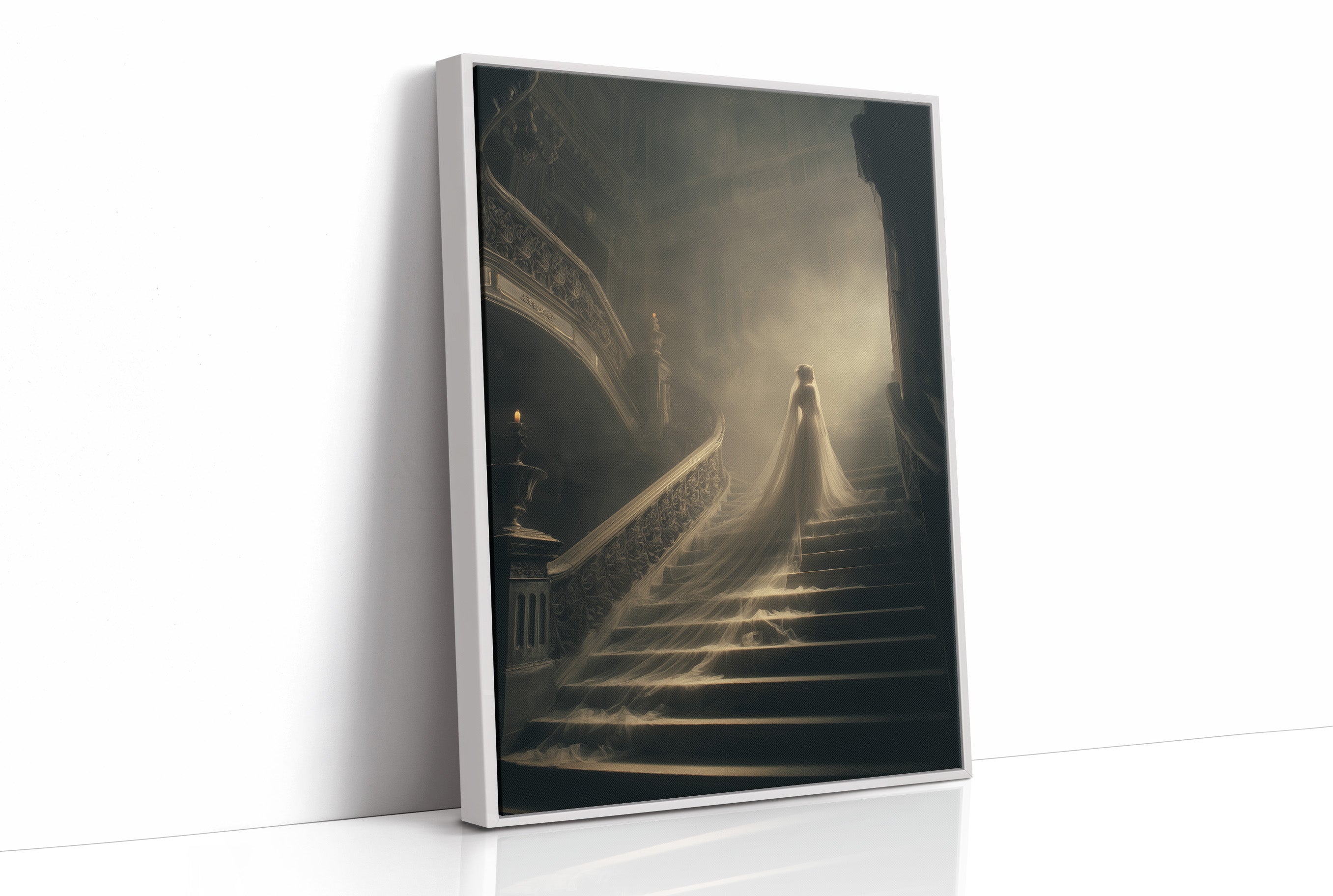 Ascending Into Golden Mist