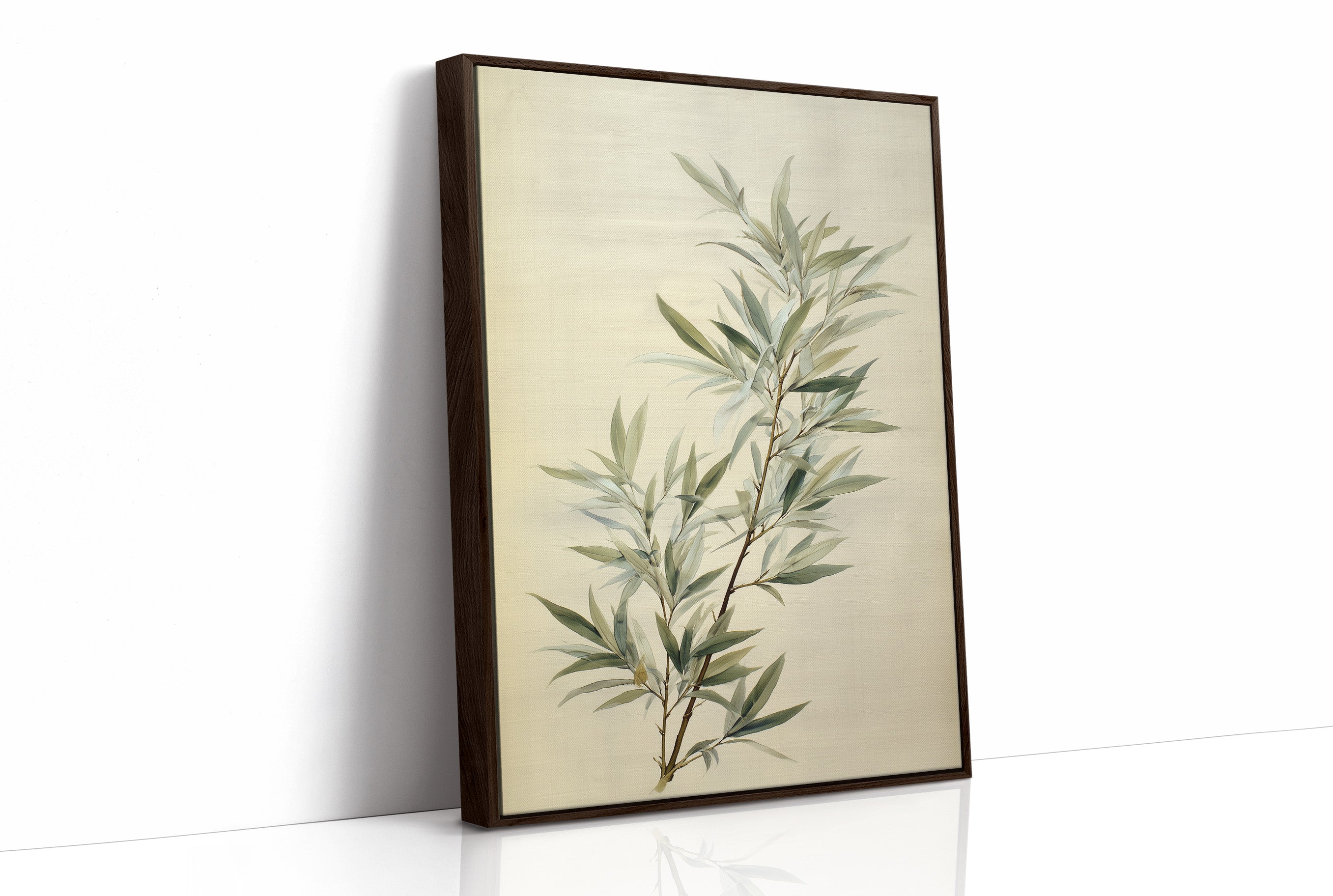 Bamboo Leaves Dance In Morning Light