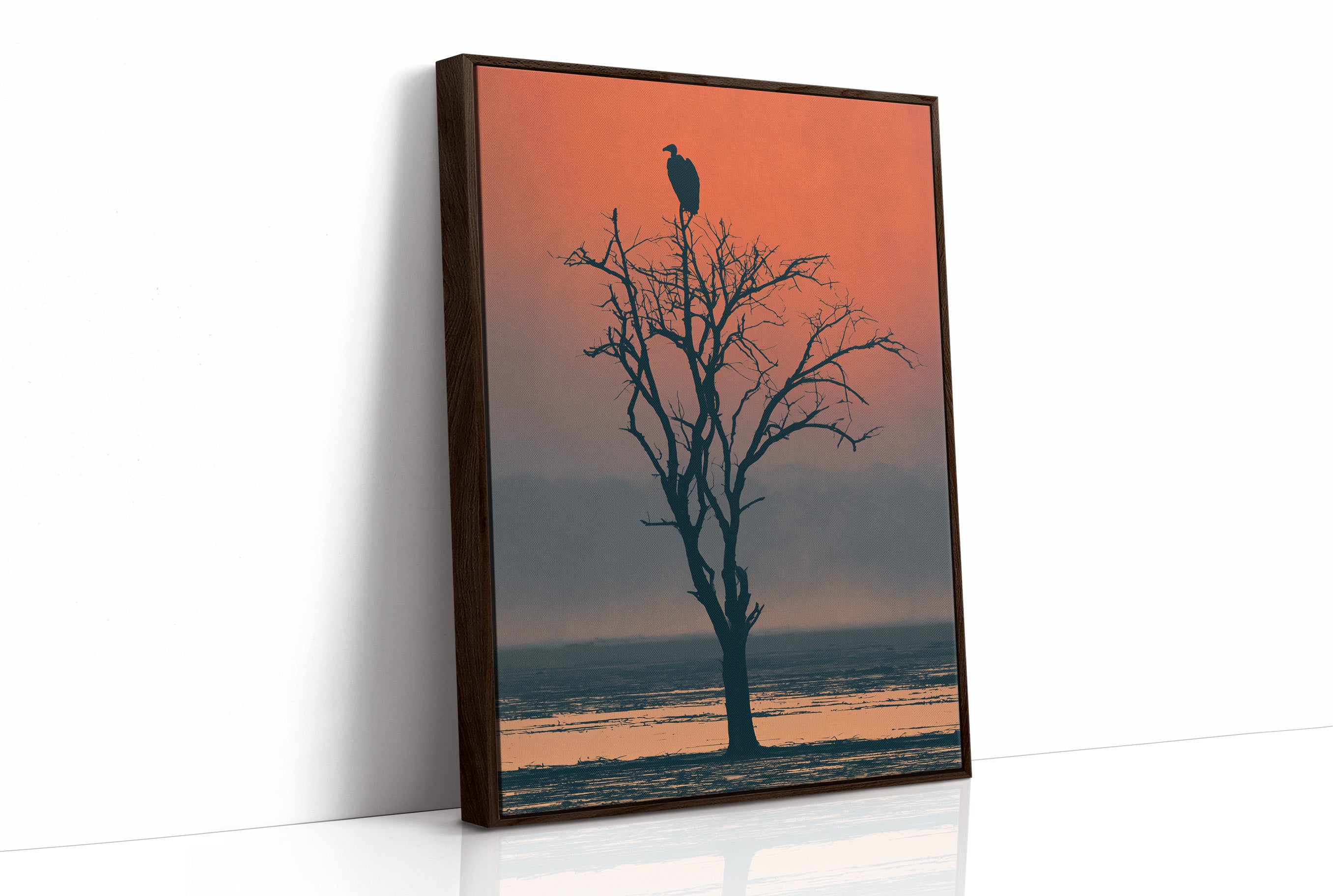 Vulture at Dusk's Edge