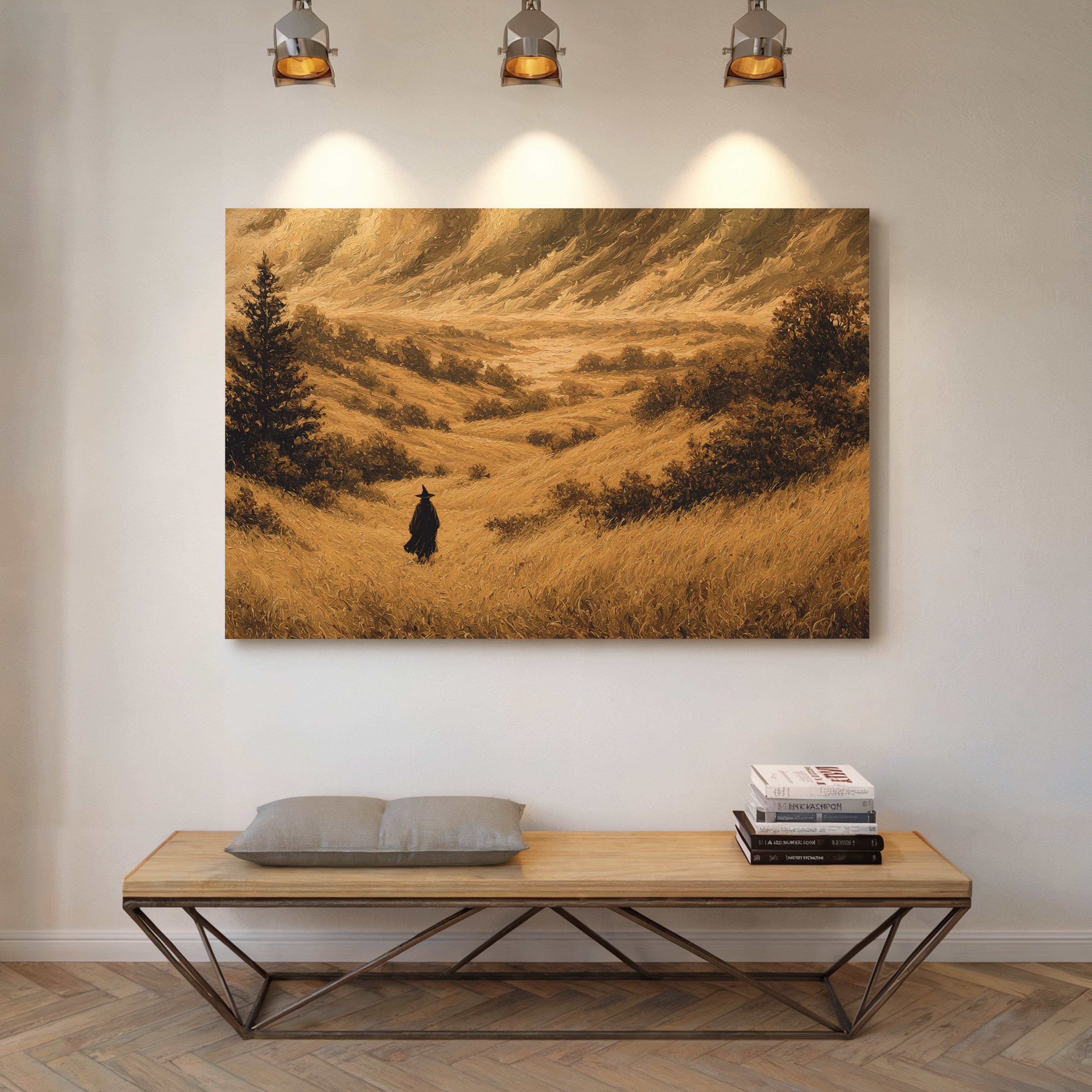 Wandering Through Golden Fields
