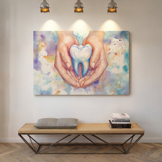 Gentle Hands Hold Healing Light