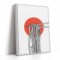 Noodles Dance Against Rising Sun