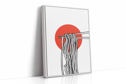 Noodles Dance Against Rising Sun