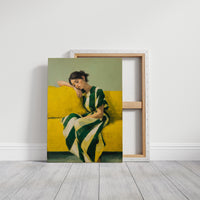 Sunlit Rest In Emerald And Gold