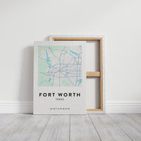 Fort Worth, Mapped in Sky