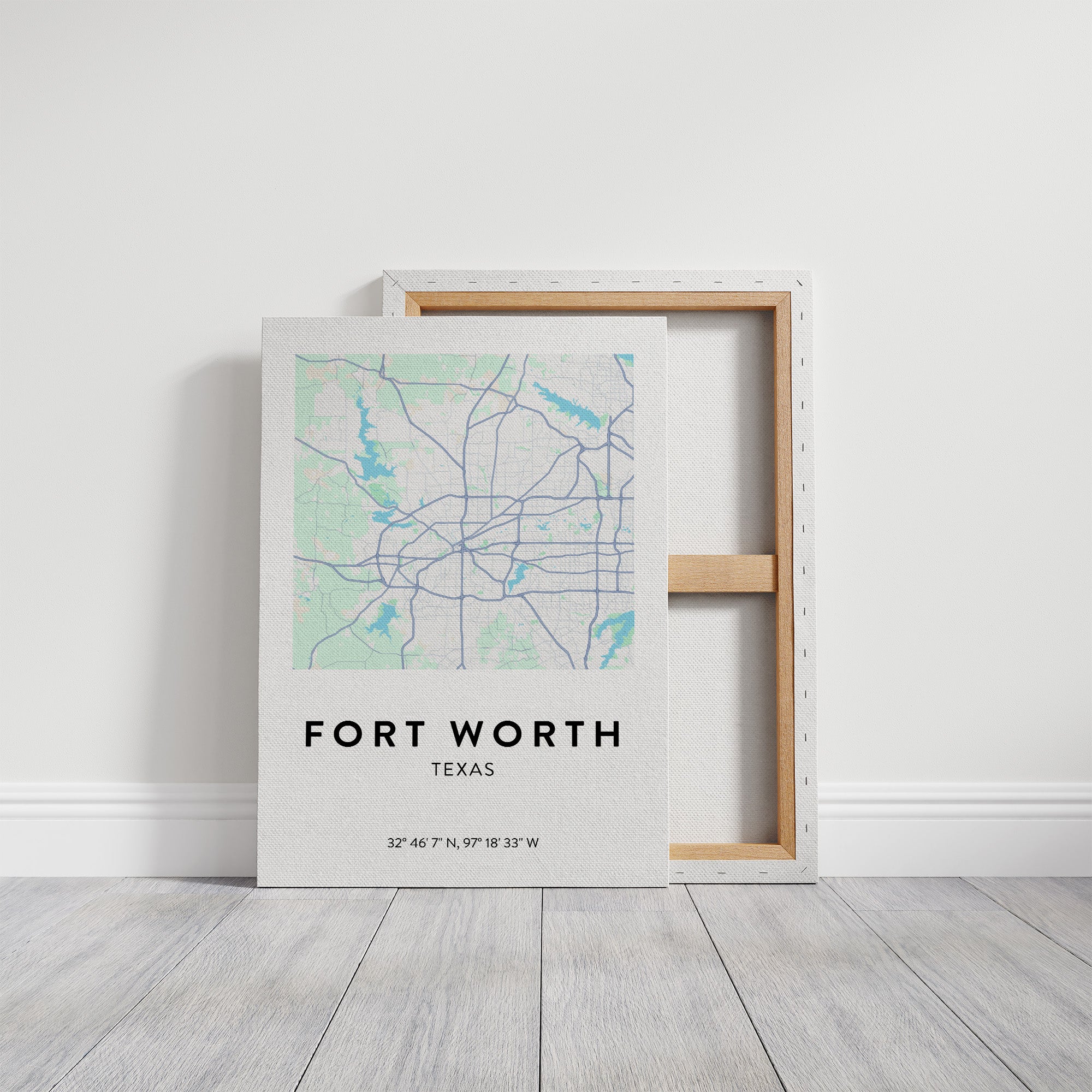 Fort Worth, Mapped in Sky