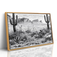 Etched in the Desert Silence