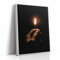 Flame Dances Between Fingers