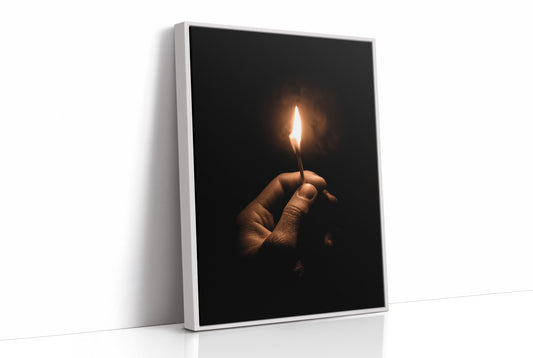 Flame Dances Between Fingers