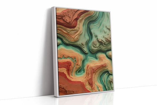Rivers Carved Through Copper Canyons