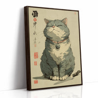 Smiling Cat Guards The Spirits Bar