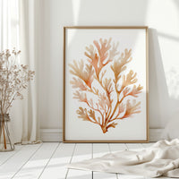 Underwater Symphony in Coral Hues