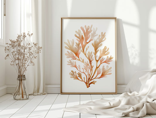 Underwater Symphony in Coral Hues