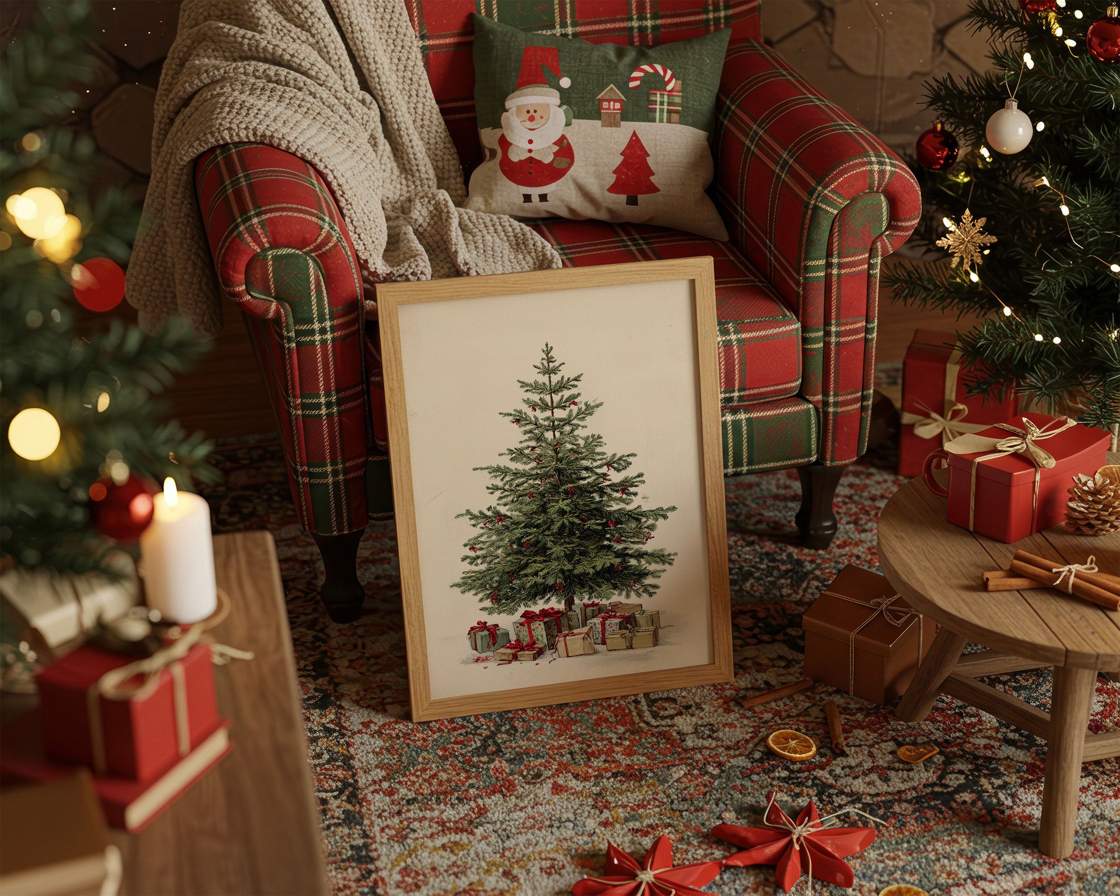 Evergreen Tales In Vintage Cream