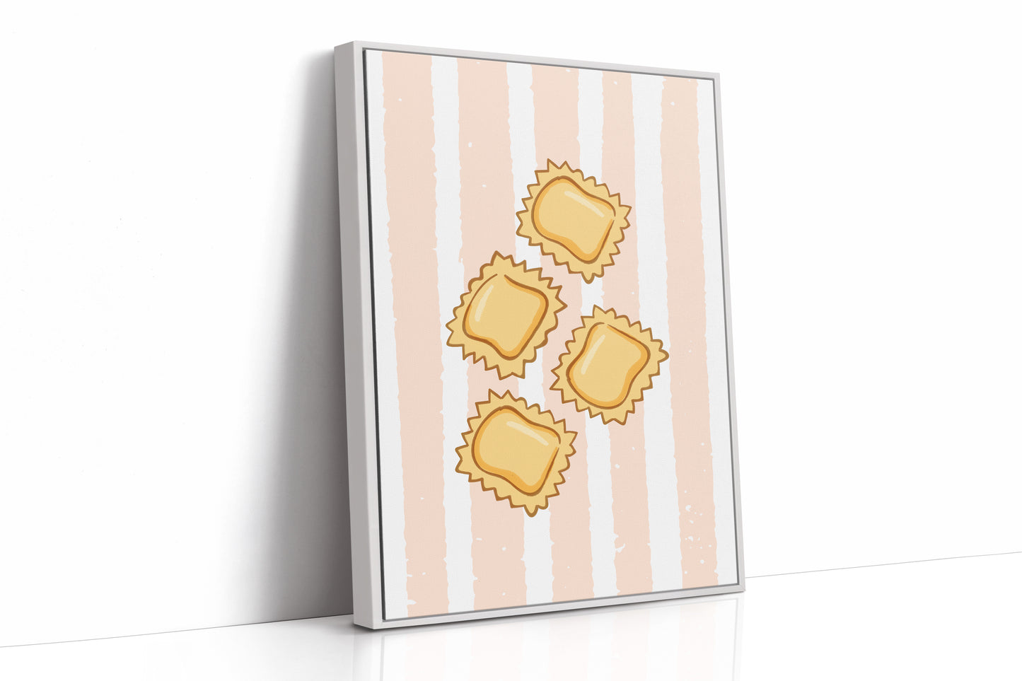 Ravioli Dances Through Blush Afternoon