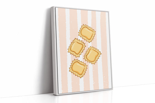 Ravioli Dances Through Blush Afternoon