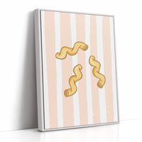 Pasta Dances Through Blush Stripes