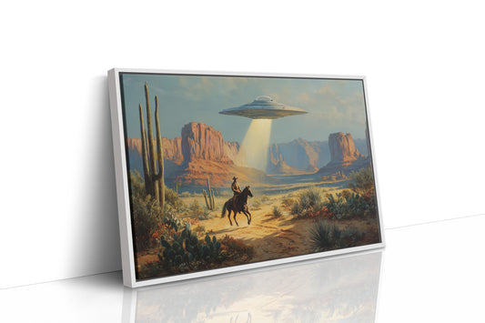 Cosmic Cowboys Meet Desert Light