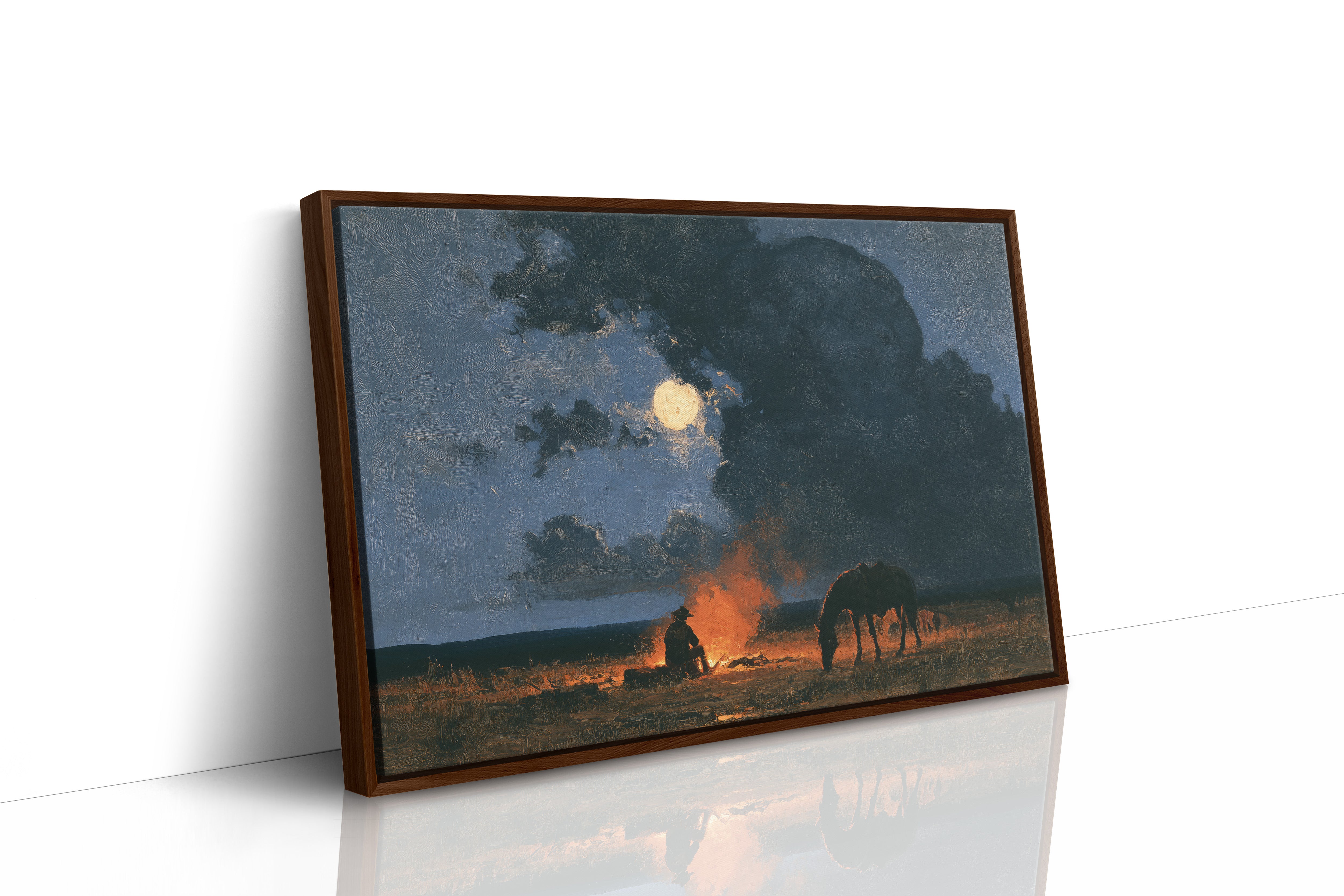 Fire, Horse, And A Restless Sky