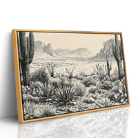 Sonoran Basin in Ink