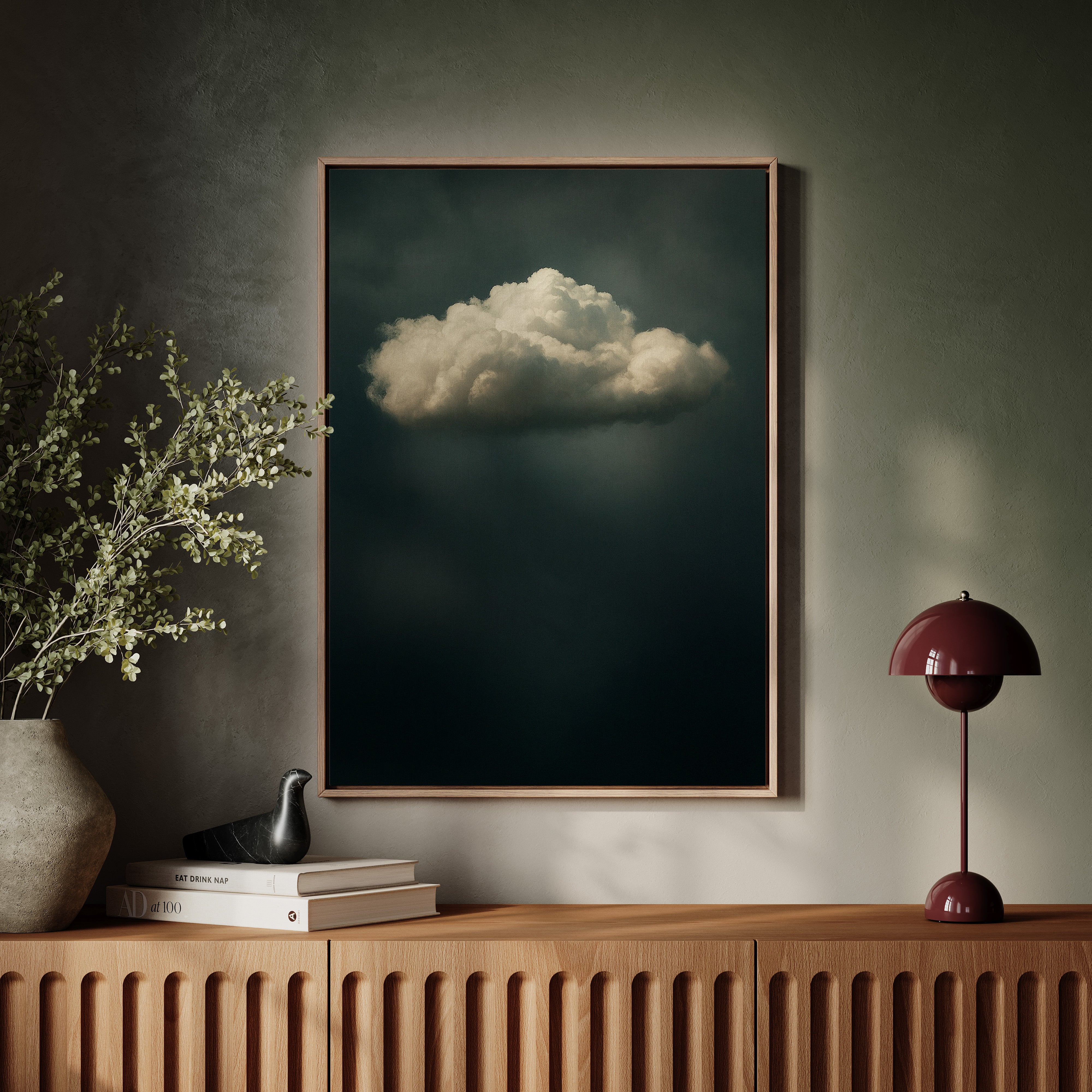 Lone Cloud in Quiet Storm